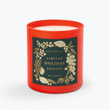 Holiday 9 oz Glass Candle