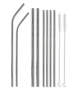 Stainless Steel Straw Set | "SAVING THE EARTH ONE SIP AT A TIME"