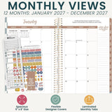 2027 Soft Cover Planner - 5" x 8" size