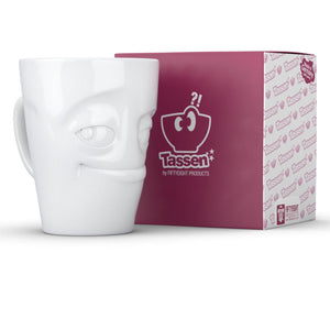 Impish Face Coffee Mug with Handle