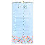 Celebrations by the Month Perpetual Spiral Wall Calendar