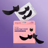 My Spa Life - Cat Shaped Smoothing Eye Patches l Spa Skincare Gift | 6 Pk