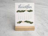 2027 Desk Calendar, Wildflower