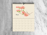 2027 Monthly Calendar, Botanicals