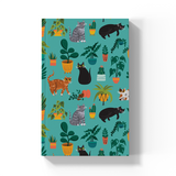 Denik - Plant Kitties Soft Touch Classic Layflat Notebook