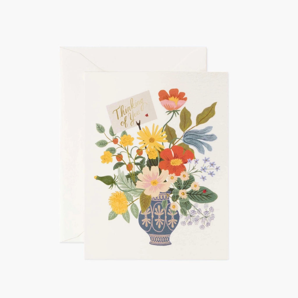 Thinking of You Bouquet Greeting Card
