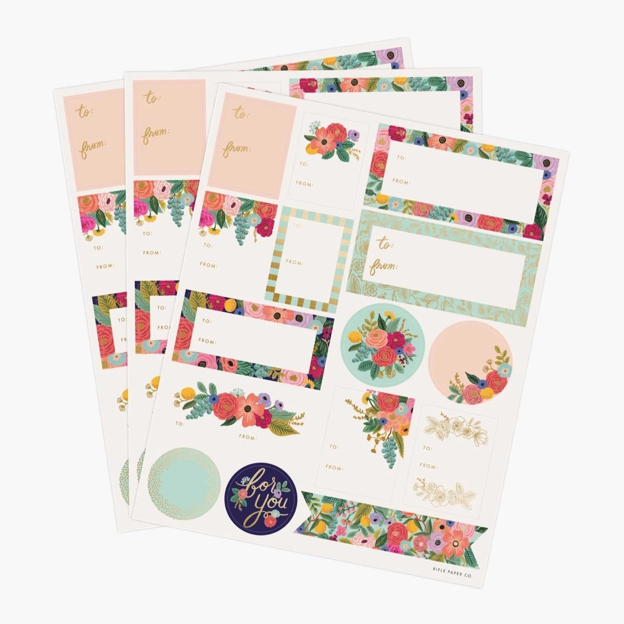 Garden Party Gift Stickers