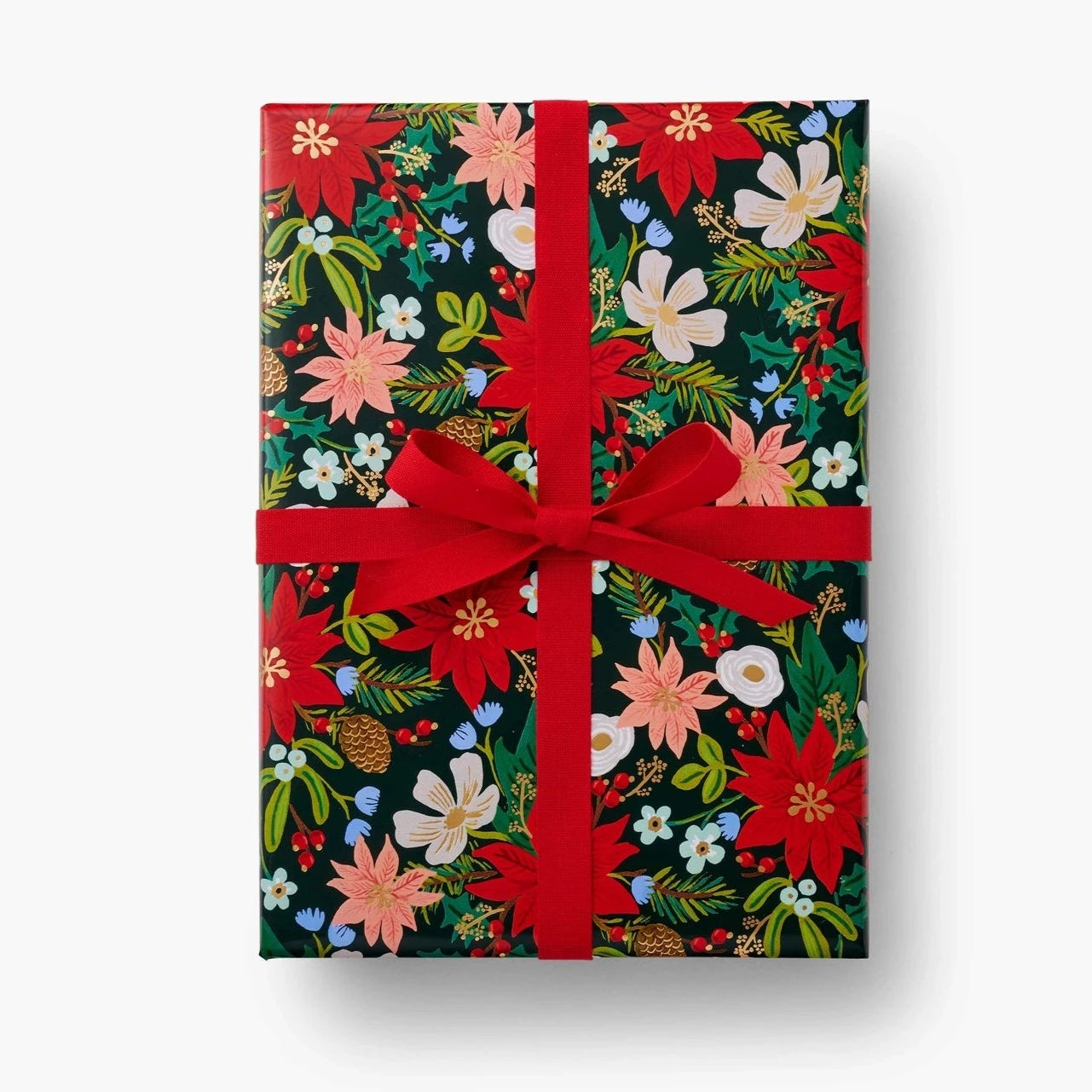 Poinsettia Wrapping Roll