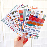 Mom School Age Kids Sticker Pack