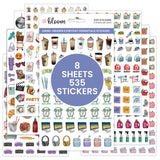 Hand-Drawn Everyday Essentials Sticker Pack