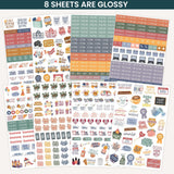 Mom School Age Kids Sticker Pack