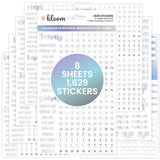 Foil Calendar Essentials Sticker Pack