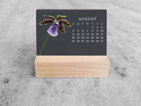 2027 Mini Desk Calendar, Orchid 