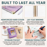 2027 Hard Cover Planner - 8.5" x 11" size