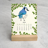 2027 Desk Calendar, Birds