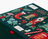 Large Embroidered Keepsake Box - Holiday