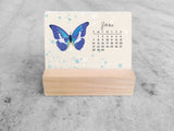 2027 Mini Desk Calendar, Butterflies