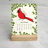 2027 Desk Calendar, Birds