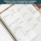 Foil Calendar Essentials Sticker Pack