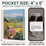 2027 Pocket Planner 4" x 6" size