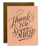 Thank you SOOOO much Card