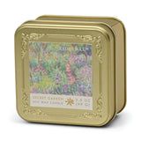 3.5 oz Gold Tin - Monet, "Garden Of Giverny"