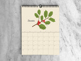 2027 Monthly Calendar, Botanicals