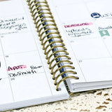 2027 Pocket Planner 4" x 6" size