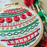"Deck the Halls" Holiday Ornament Kit - Beginner Friendly
