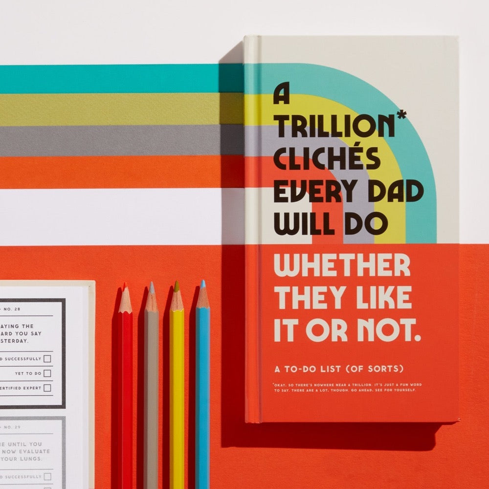 A Trillion Cliches Every Dad Will Do Prompted Journal