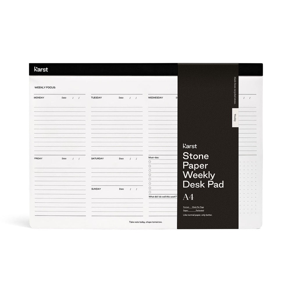 A4 Weekly Desk Pad