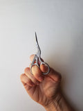 Classic Stork Hand Embroidery Scissors
