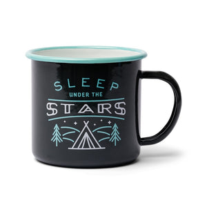 Sleep Under the Stars Enamel Mug 11 oz.