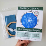 Mini Snowflake Sampler Handmade Ornament Kit - Beginner Plus