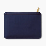 Bramble Embroidered Canvas Everyday Pouch