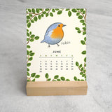 2027 Desk Calendar, Birds
