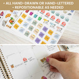 Hand-Drawn Everyday Essentials Sticker Pack