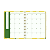 Denik - Lemon Grid Hardcover Undated Planner