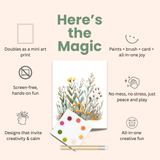 Vibrant Botanicals - All-in-One Watercolor Art Prints + Postcards