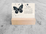 2027 Mini Desk Calendar, Butterflies