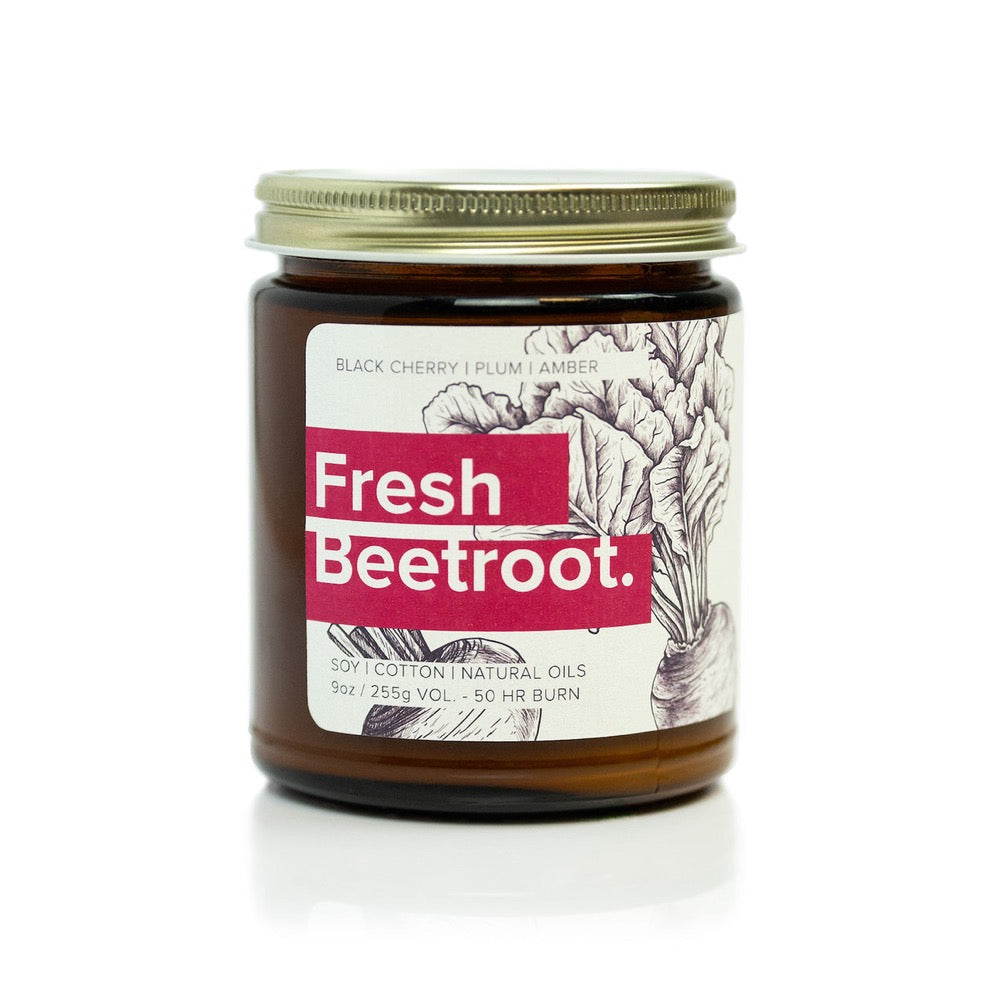 Fresh Beetroot Candle