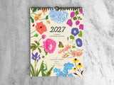 2027 Monthly Calendar, Botanicals