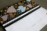 Denik - Mushroom Bloom 2-Year Undated Desk Planner