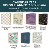 2027 Vision Planner - 7.5" x 9" size