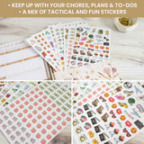 Hand-Drawn Everyday Essentials Sticker Pack