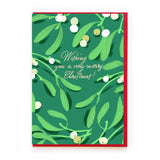 Mistletoe card