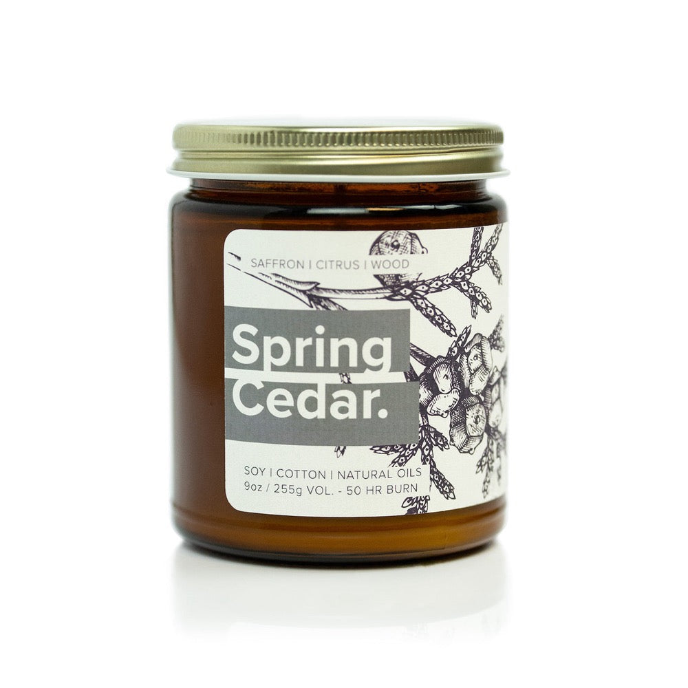 Spring Cedar Candle