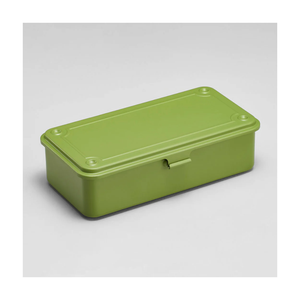 Japanese Tea Green Steel Stackable Storage Box