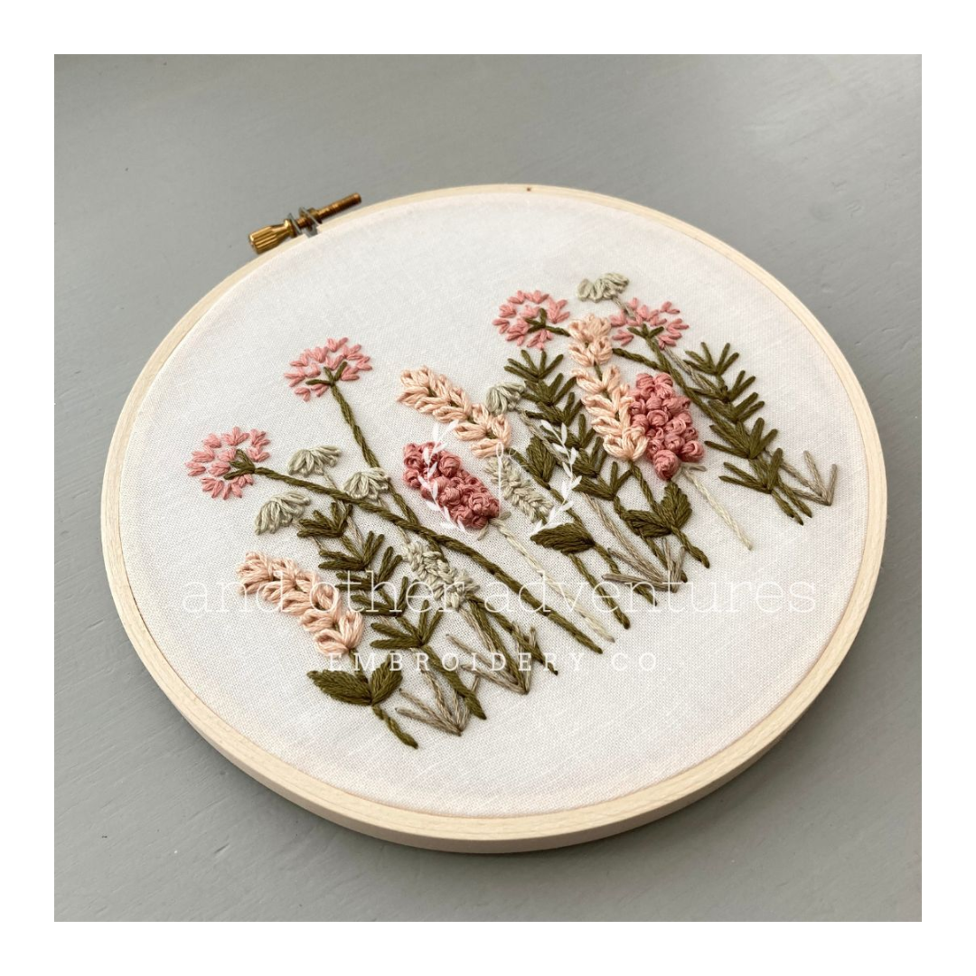 Meadow in Blush Hand Embroidery Kit