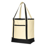 Port Authority® Large Cotton Canvas Tote